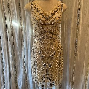 Boston Proper size 6 embellished beaded dress